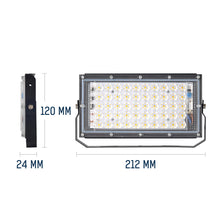 Laden Sie das Bild in den Galerie-Viewer, LED12V-Niederspannungsleuchte für den Außenbereich, wasserdicht, 50 W, Clip-Flutlicht