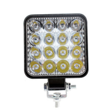 Laden Sie das Bild in den Galerie-Viewer, Auto LED Arbeitsscheinwerfer Mini Square 16 Licht 48W Zusatzscheinwerfer - KTStechnixx