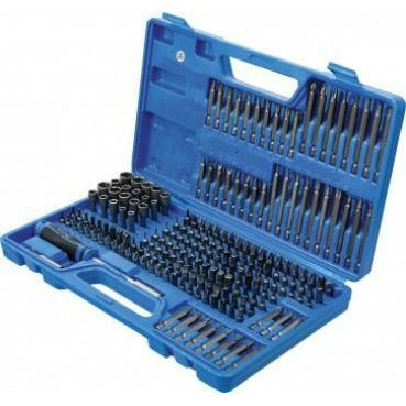 Universal-/Sicherheits-Bit-Satz | Antrieb Außensechskant 6,3 mm (1/4") | 208-tlg. - KTStechnixx