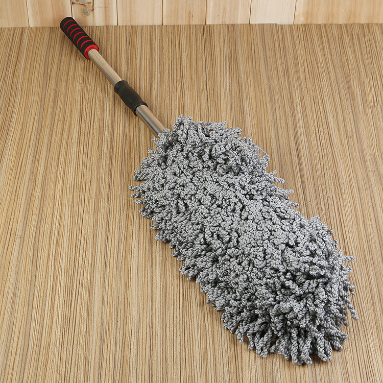 Auto Teleskop Mop Staub Staubwedel Wischer Wachs Auto Mop Autowaschwerkzeug - KTStechnixx