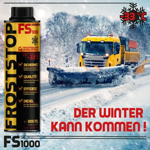 SYPRIN DIESEL FROST STOP PROFESSIONAL– DIESEL FROSTSCHUTZ BIS -33°C – 6X 300ML