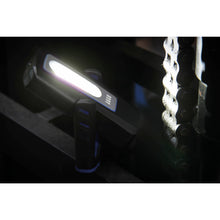 Laden Sie das Bild in den Galerie-Viewer, COB-LED-Werkstattleuchte mit Magnet und Haken | klappbar | mit induktiver Ladefunktion - KTStechnixx