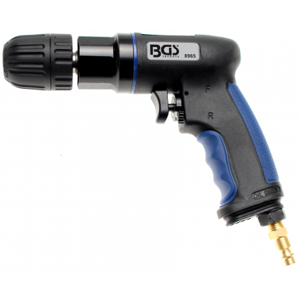 Druckluft-Bohrmaschine mit 10 mm Schnellspannfutter - KTStechnixx