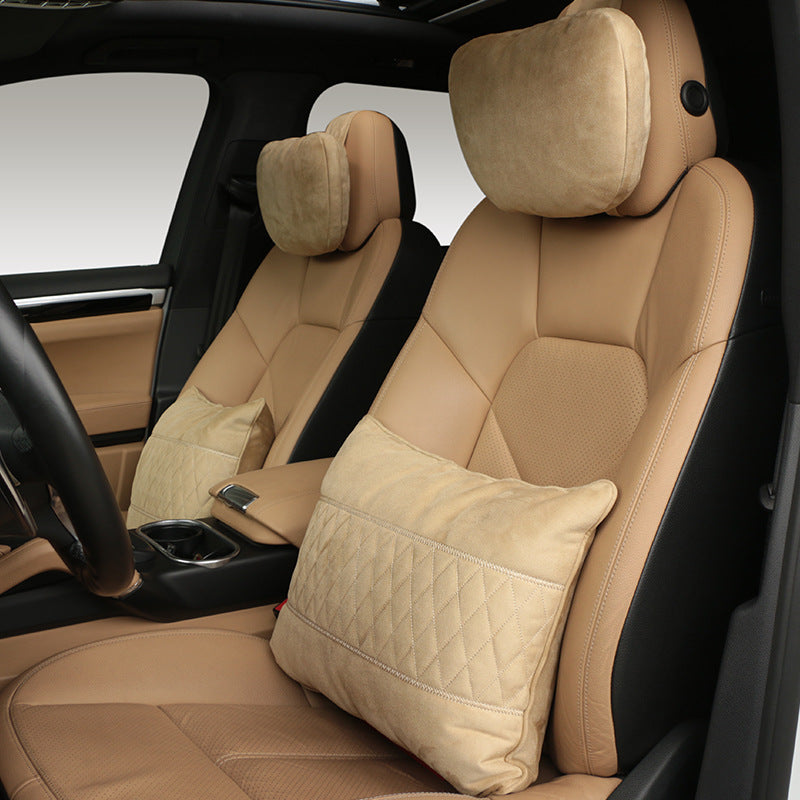 New car headrest S-class Maybach head pillow car leaning seat cervical vertebrae mat neck neck pillow customization - KTStechnixx