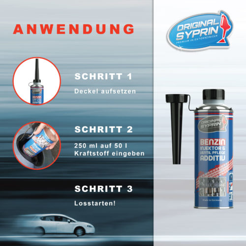 BENZIN INJEKTOR & VENTIL PFLEGE ADDITIV - KTStechnixx
