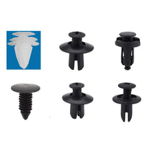 Laden Sie das Bild in den Galerie-Viewer, 100pcs Mixed Auto Fastener Clip Car Body Push Retainer Pin Rivet Bumper Door Trim Panel Retainer Fastener Kit  Car Accessories - KTStechnixx