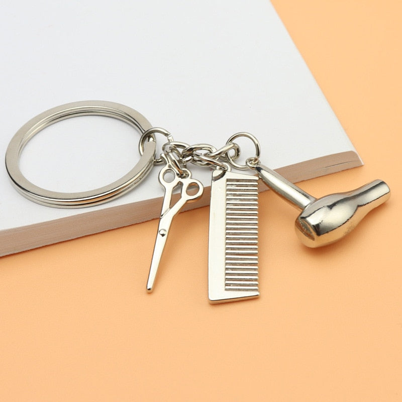Creative gift car metal keychain turbo gear hub pendant brake disc shock absorber Pendant - KTStechnixx