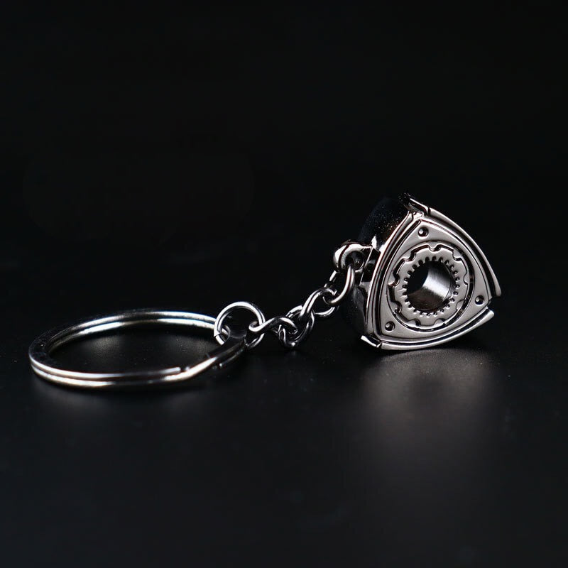 Creative gift car metal keychain turbo gear hub pendant brake disc shock absorber Pendant - KTStechnixx