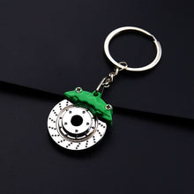 Laden Sie das Bild in den Galerie-Viewer, Creative gift car metal keychain turbo gear hub pendant brake disc shock absorber Pendant - KTStechnixx