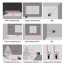 Laden Sie das Bild in den Galerie-Viewer, MILESEEY verbesserter elektrischer Winkelsensor Entfernungsmesser - KTStechnixx