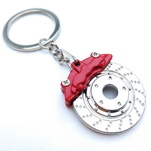 Laden Sie das Bild in den Galerie-Viewer, Creative gift car metal keychain turbo gear hub pendant brake disc shock absorber Pendant - KTStechnixx