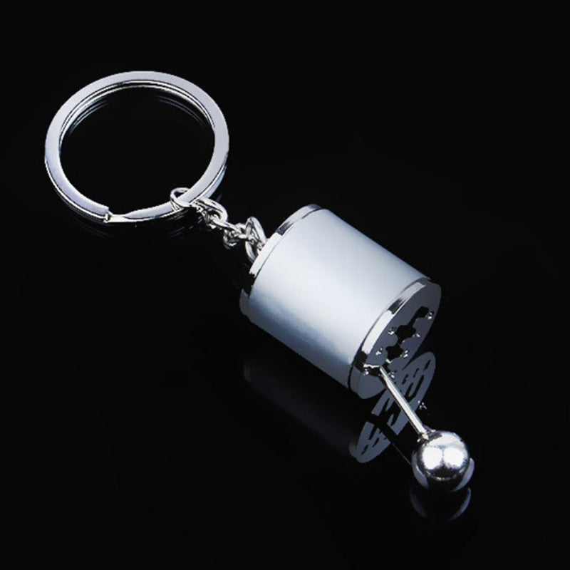 Creative gift car metal keychain turbo gear hub pendant brake disc shock absorber Pendant - KTStechnixx