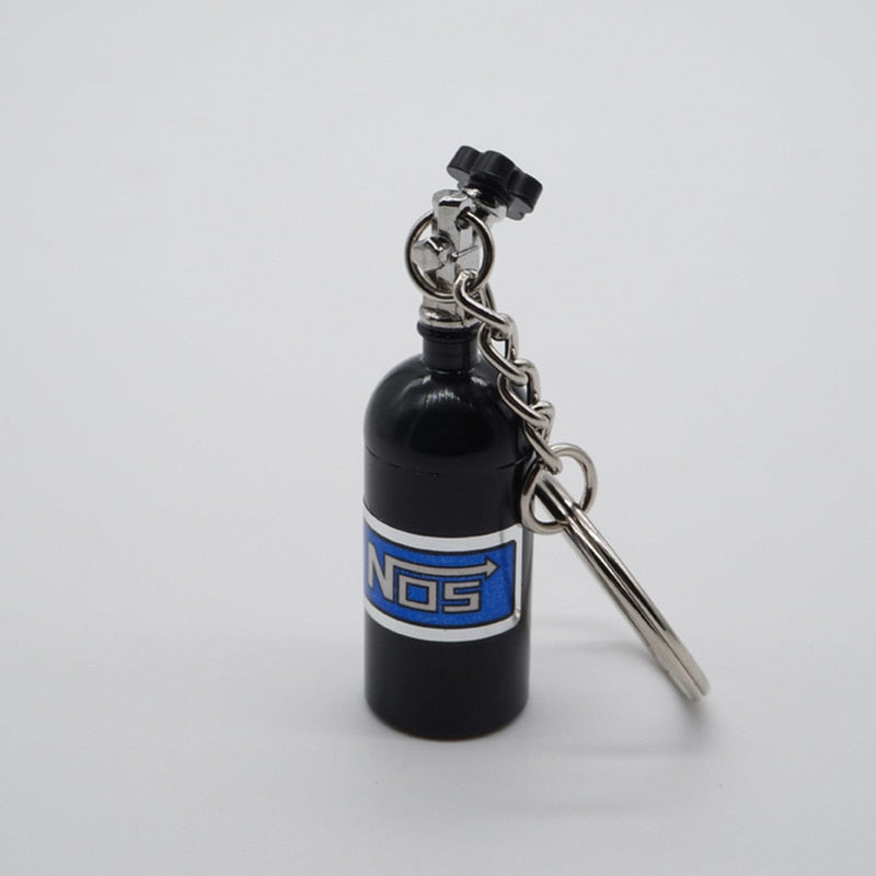 Creative gift car metal keychain turbo gear hub pendant brake disc shock absorber Pendant - KTStechnixx