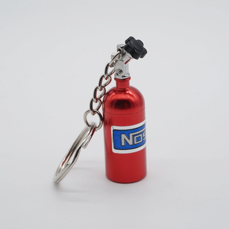 Creative gift car metal keychain turbo gear hub pendant brake disc shock absorber Pendant - KTStechnixx