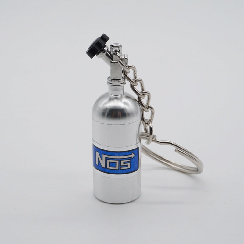 Creative gift car metal keychain turbo gear hub pendant brake disc shock absorber Pendant - KTStechnixx