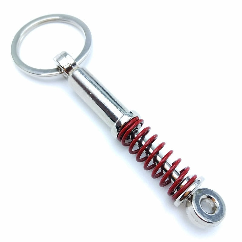 Creative gift car metal keychain turbo gear hub pendant brake disc shock absorber Pendant - KTStechnixx