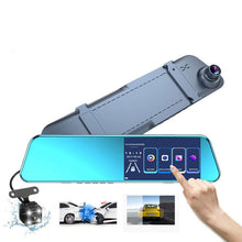 Laden Sie das Bild in den Galerie-Viewer, Neuer 5-Zoll-Auto-Fahrrekorder HD Starlight-Nachtspiegel-Doppelobjektiv mit Rückfahrbild-DVR - KTStechnixx