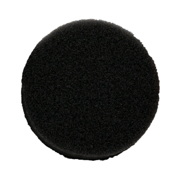 PAD BOY !FLACH! 40X15MM POLIERSCHWAMM , Schwarz Applikation - KTStechnixx