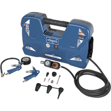 Laden Sie das Bild in den Galerie-Viewer, Kompressor Aircase scheppach - 230V 50Hz 1100W - 2L - KTStechnixx