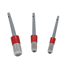 Laden Sie das Bild in den Galerie-Viewer, LIQUID ELEMENTS GREY SOFT BRUSH PINSEL SET - KTStechnixx